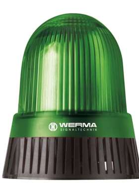 Werma 431.200.75 431系列绿色探测信标 24 V IP65 基座 114分贝