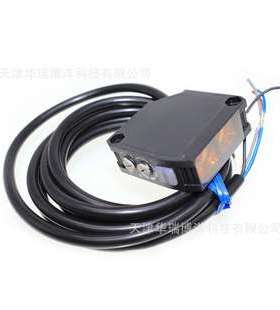 欧姆龙E3JK对射型光电开关E3JK-TR11-C 2M红色光40m光电传感器