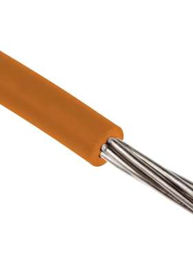 RS PRO RS PRO 橙色 0.13mm² 接线 26 AWG 7/0.16 mm 100米PVC绝