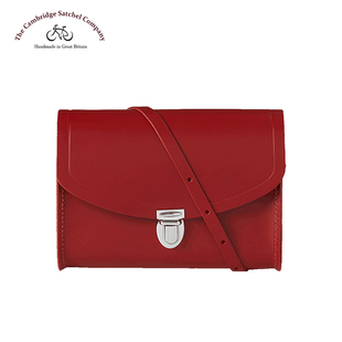 Cambridge Lock Satchel英国剑桥包斜挎信封牛皮单肩包7.5寸Push