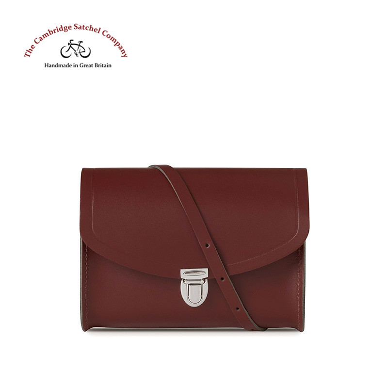 Cambridge SatchelÓ¢¹ú½£ÇŰüpushlockţƤÉîºìÉ«µ¥¼çб¿æ°üÅ®°ü