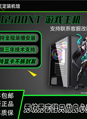 技嘉6500XT超高性价比游戏电脑DIY主机/CS2/无畏契约