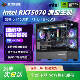 DIY电脑组装 机 265K游戏三角洲电竞12G台式 5070满血游戏主机245KF