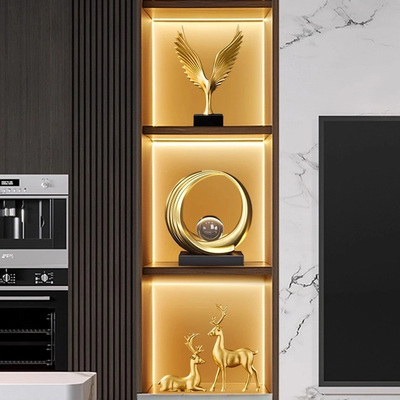 酒柜装饰摆件高级感小众轻奢高档