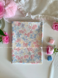 布diy布料 全棉40支印花布ins清新水彩晕染碎花布家居服发饰童装