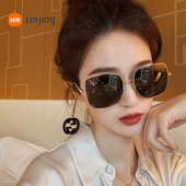 d家墨镜女高级感ins2025新款 太阳镜开车专用防紫外线超轻大脸显瘦