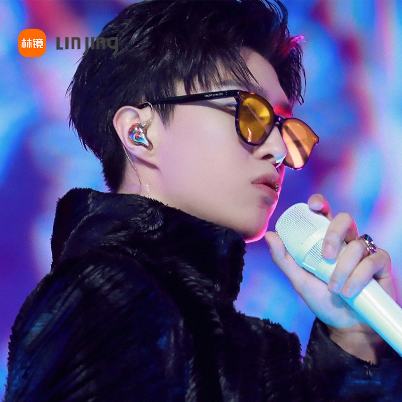 gm防远光灯夜视镜男女ins高级感网红黄色眼镜夜间开车专用驾驶镜