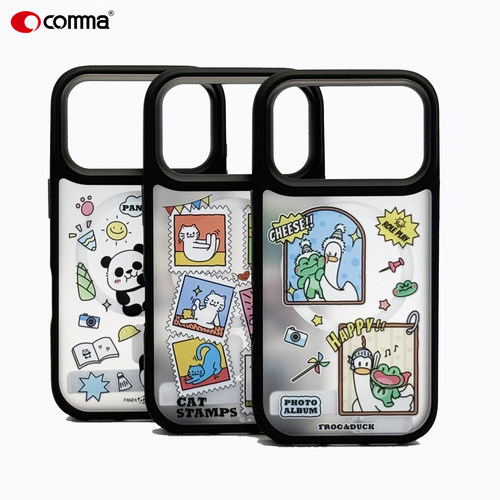 comma苹果17promax文创磁吸壳