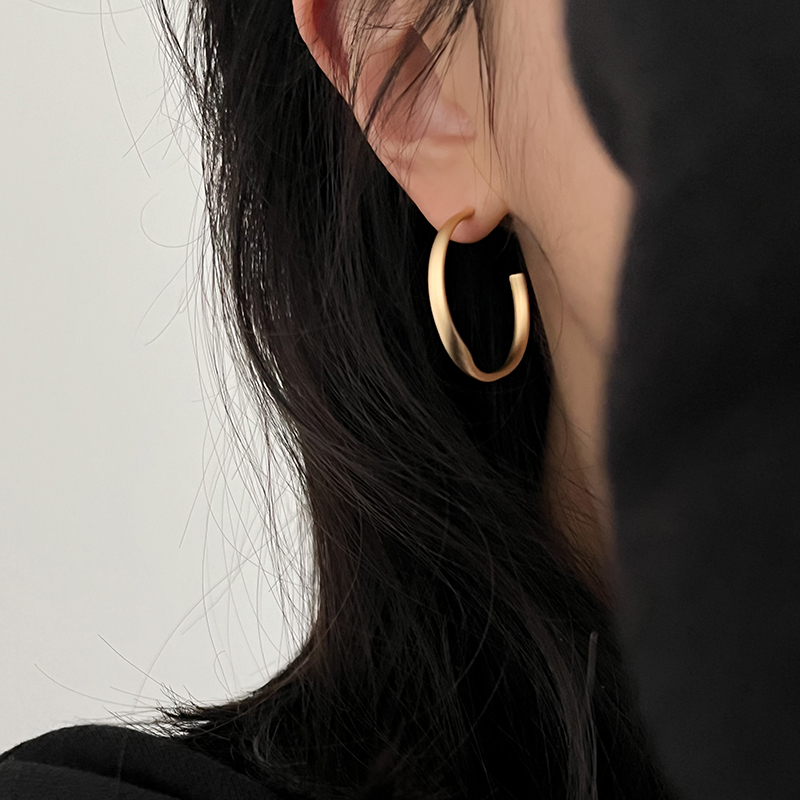 doudoustore金色耳环