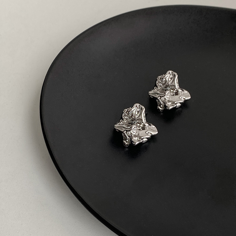 doudoustore肌理耳环