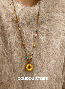 平安扣手工编绳项链女