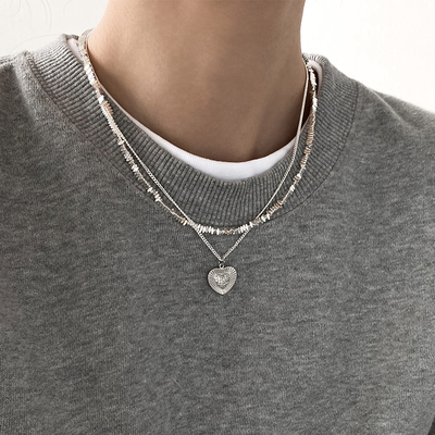 doudoustore爱心项链