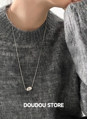 毛衣链潮高级感简约时尚项链