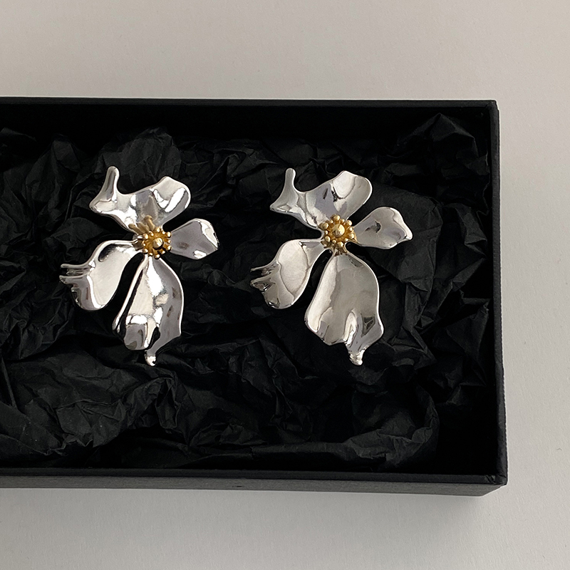 doudoustore镜中花耳环