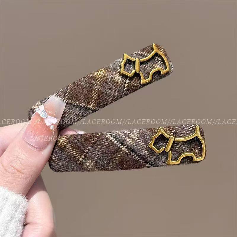 秋冬碎发夹新款边发夹格纹狗狗掰掰夹发卡BB夹甜美侧边夹发饰头饰,饰品/流行首饰/时尚饰品新,发饰,淘宝优惠券,粉丝福利购,淘宝优惠卷