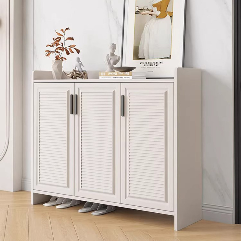 全铝合金鞋柜户外庭院防水防晒储物柜北欧家用门口别墅收纳柜定制