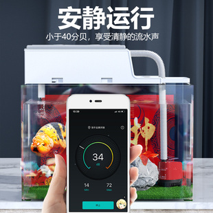 鱼缸上置过滤盒子干湿分离过滤槽水族箱顶部循环过滤盒上滤滴流盒