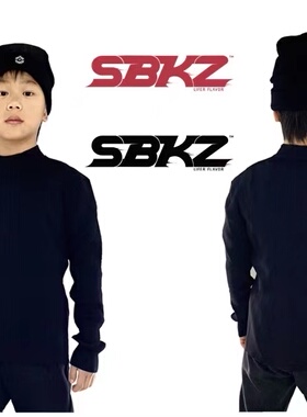 S-BKZ新品Mockneck专业街舞bboy霹雳舞旋转衣练舞装备背转衣