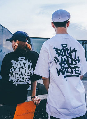 Rockandwrite19Ss涂鸦艺术家原创设计“涂鸦TAG签名款”TShirt