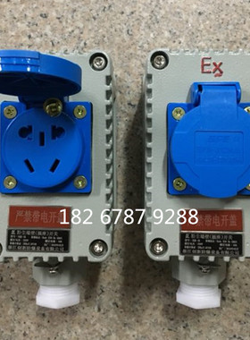 防爆插座10A16A3孔5孔220V380V多功能防水防尘防爆墙壁电源插座