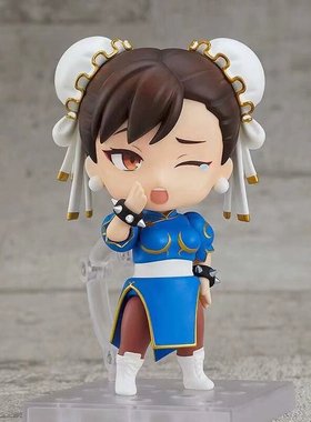 粘土人换脸公仔 1993 街头霸王2 街霸2 春丽 Chun-Li 可动Q版手办