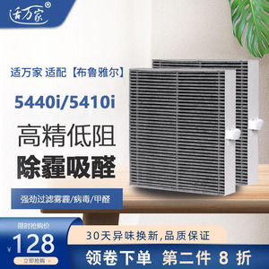 适万家适配Blueair布鲁雅尔空气净化器滤网5440i/5410i复合型滤芯