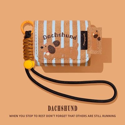 适用galaxy三星buds3pro保护套budspro3pe保护壳galaxybuds3耳机套pro3耳机壳连体式耳机盒一体式皮质腊肠狗