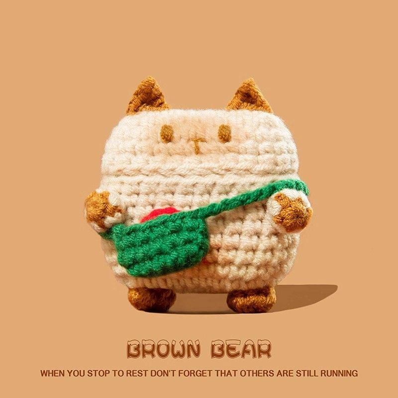 适用airpods4保护壳airpodspro3保护套airpodpro2耳机壳airpord3pro蓝牙airpord4苹果ipods三四代盒包包棕熊,3C数码配件,耳机保护套,淘宝优惠券,粉丝福利购,淘宝优惠卷