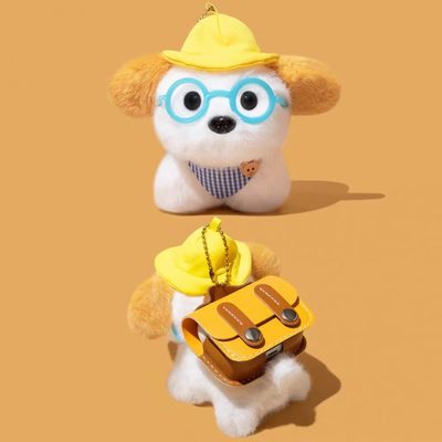 适用荣耀耳夹式耳机2pro保护套earbuds4蓝牙earbudsx8i耳机壳x7lite亲选x7e/x6/x5s pro/a/s7连体式白色小狗