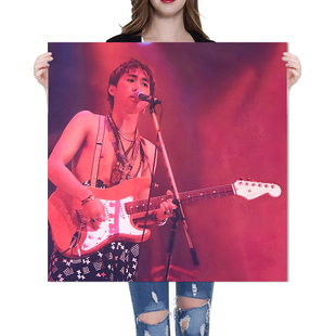 黄家驹经典海报装饰画Beyond卧室宿舍书房怀旧画酒吧壁画咖啡厅墙