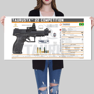 枪械构造海报网吧CS壁画工业装饰画卧室床头贴画寝室电竞酒店挂画
