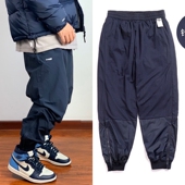 街舞裤 春秋新款 裤 收口裤 INS风街头潮纯色宽松束脚裤 嘻哈工装