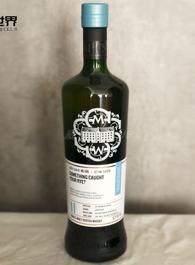 苏格兰协会SMWS 46.106谁动了你的黑麦 11年单一麦芽威士忌 没盒