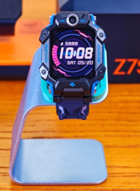 【稀缺成色 】6815闲置自用小天才z7S 儿童智能电话手表  雪青蓝