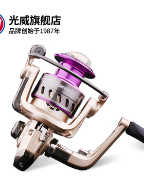 光威 金帆纺车轮左右手互换鱼线轮5+1轴承路亚海竿前卸力鱼线轮