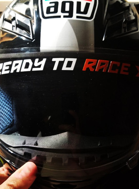 适用KTM790/890/1290SuperDuke超级公爵改装反光头盔贴纸减震贴花