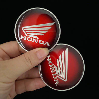 适用本田暴风眼CB190R CBF190R改装油箱侧标翅膀仪表保护贴张雪标