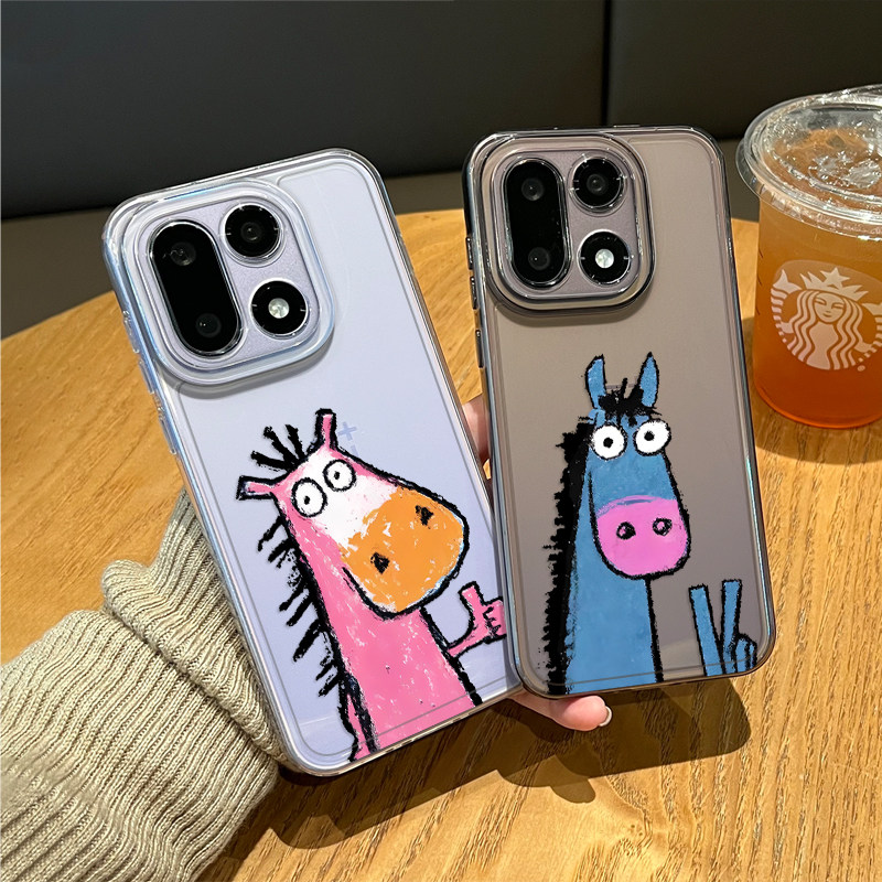 加油真棒小马手机壳适用一加15透明1+ace6新年13T情侣5pro马年12搞怪3趣味11新款2创意oppo外壳oneplus防摔女