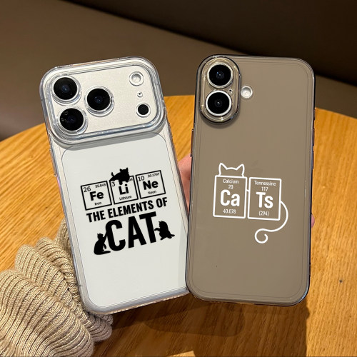 元素周期猫咪手机壳适用任意机型