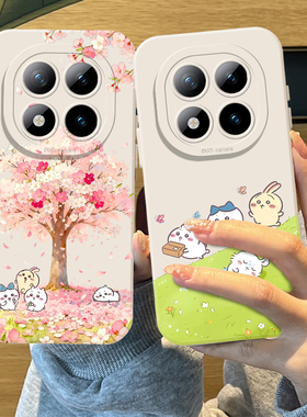 春天chiikawa手机壳适用红米note15pro乌萨奇14小八13吉伊turbo4卡哇12情侣11t新款3春日10男9女外壳redmi十+