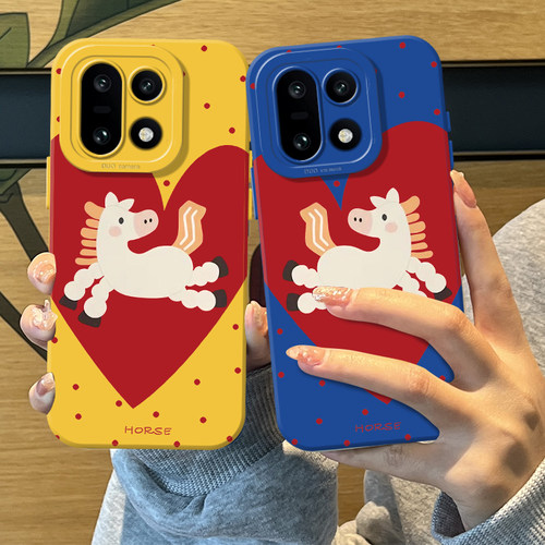 爱心好运小马手机壳适用一加系列