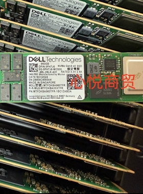 DELL戴尔 0PH7J6 MTFDKBA960TFR SSD固态硬盘 960G Nvme M.2 Gen4