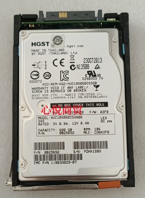 EMC存储硬盘1.2T10K2.5寸SAS