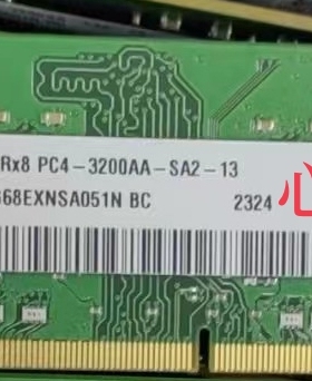 SK 海力士 HMAG68EXNSA051N 8G 1RX8 PC4 3200 DDR4 笔记本内存