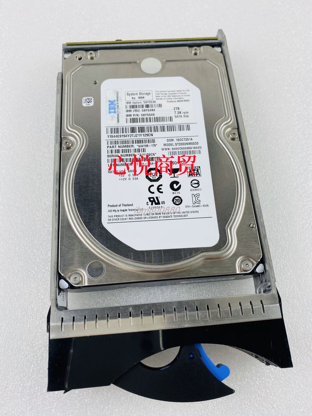 联想IBM存储硬盘2TSATA3.5