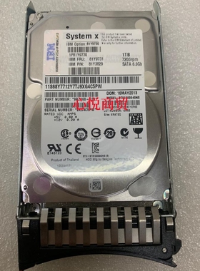 联想 IBM 81Y9732 81Y9730 81Y9731服务器硬盘 1T 7.2K SATA 2.5