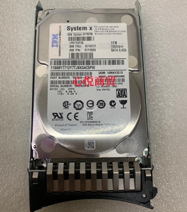 联想 IBM 81Y9732 81Y9730 81Y9731服务器硬盘 1T 7.2K SATA 2.5