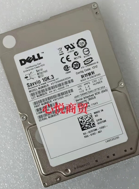 DELL/戴尔 ST9300603SS 0C975M 300G 2.5寸 SAS 10K.3 服务器硬盘