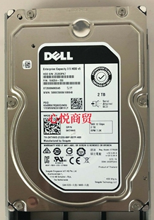 DELL戴尔 0K7VW5 ST2000NM0045  2T 3.5 7.2K SAS 12gb服务器硬盘