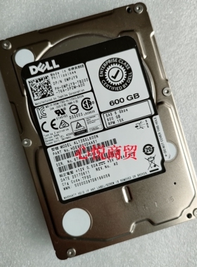 DELL/戴尔 R610 R620 R630 R640 600G 15K 2.5寸 SAS 服务器硬盘